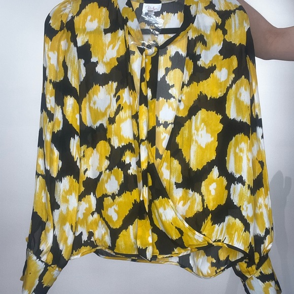 Parker Tops - Yellow and Black Women's Top